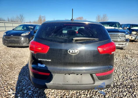 2016 Kia Sportage Lx z USA, uszkodzony, nr VIN KNDPBCAC9G7853419